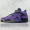 Travis Scott x Air Jordan 4 Retro 'Purple Suede - Black Midsole'