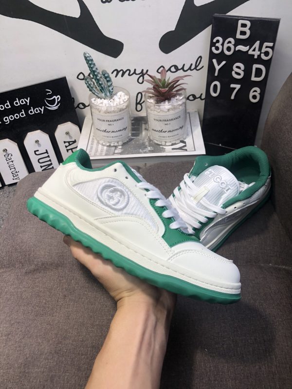 Gucci MAC80 Off-White Green sneakers