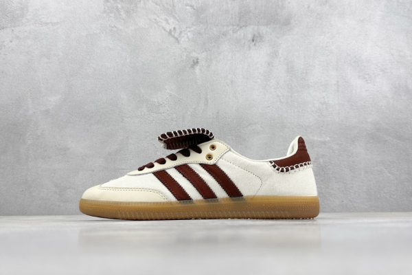 Wales Bonner x Adidas Samba Pony Tonal lifestyle styling — Casual outfit pairin