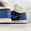 wsxc1779704652520_7 Air Jordan 1 High OG SP Union Fragment Design sneakers quarter view showing UN/LA collar tag and tooling code inscription on midsole