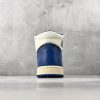 wsxc1779704653537_8 Air Jordan 1 High OG SP Union Fragment Design triple collaboration heel view showing royal blue leather and cream midsole
