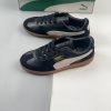 wsxc1780824310767_1 PUMA Palermo Special trainers pair on white surface with green PUMA shoe box