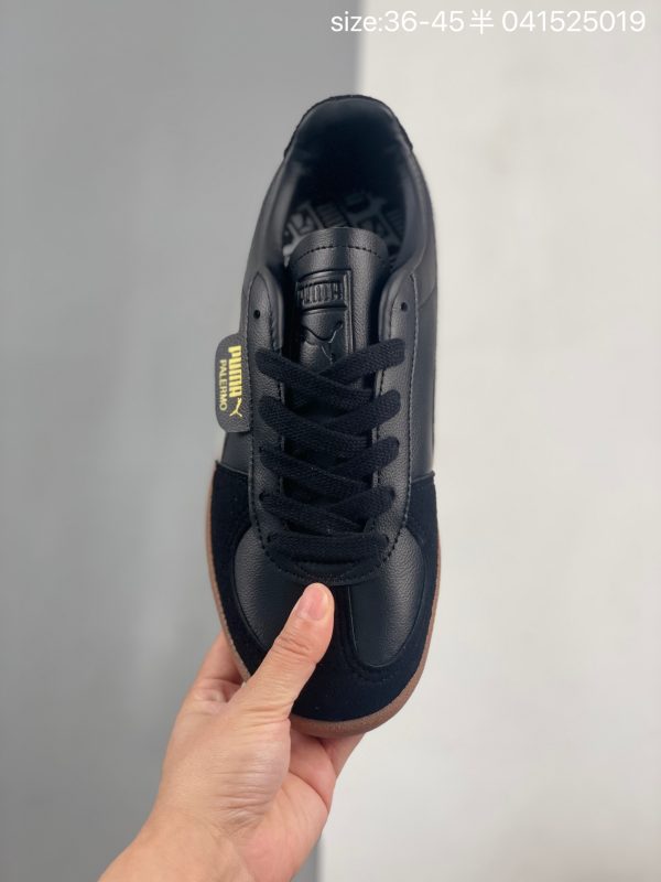 wsxc1780824310767_4 PUMA Palermo Special black leather sneaker — top-down view with black laces