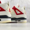 wsxc1781258399665_7 Nike BIKE Air heel embroidery detail on Jordan 4 Brick After Brick white leather