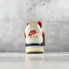 wsxc1781258399666_8 Nike BIKE Air embroidered heel panel close-up on Jordan 4 Brick After Brick