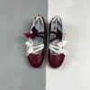 Pair of PUMA Speedcat Lovelace Ballet sneakers with asymmetric straps