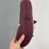 Burgundy rubber outsole of PUMA Speedcat Lovelace Ballet sneaker